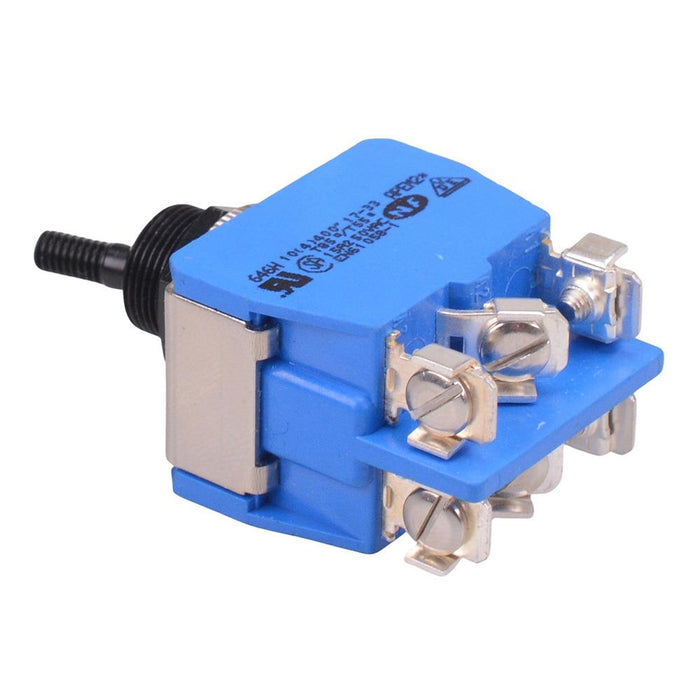 646HGX2330 APEM On-On 12mm Toggle Switch DPDT 15A 250VAC