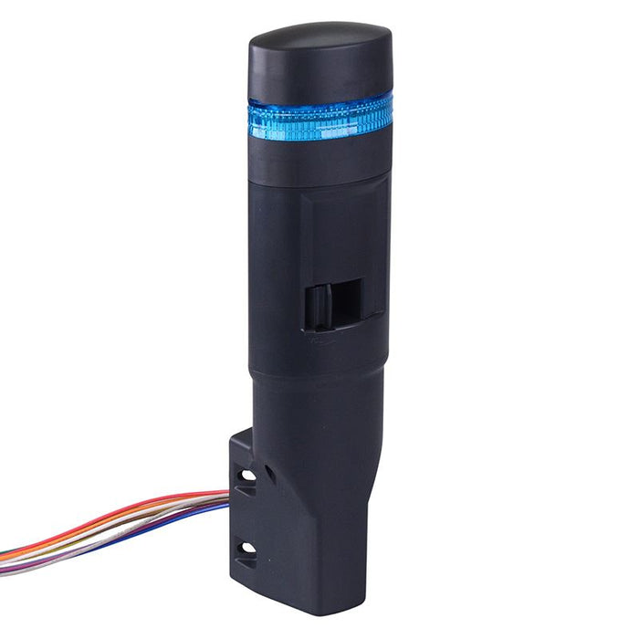 Led Stack Switch LD6A-1WZQB-S Blue Stack Light LED Tower with Sounder & Flasher Wall Mo ...