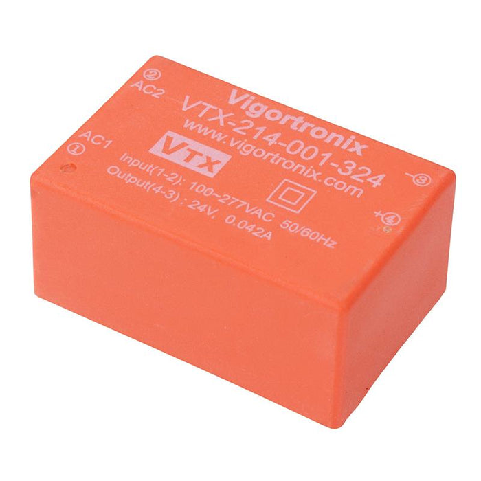 24V AC-DC 1W High Performance Single Output Power Supply VTX-214-001-324
