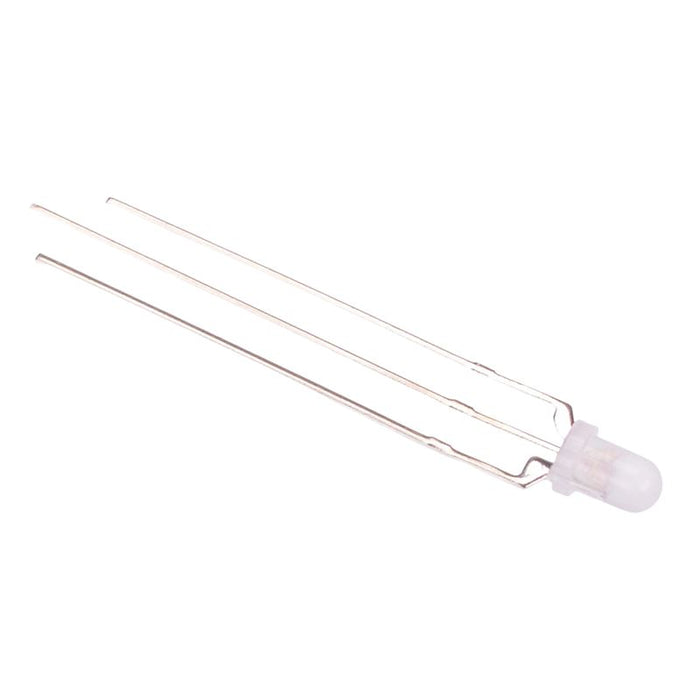 Red / Green Bi-Colour 3mm White Diffused LED Common Cathode