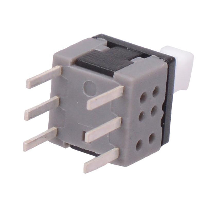 Momentary 5.8x5.8mm PCB Push Button Switch DPDT 100mA 30VDC