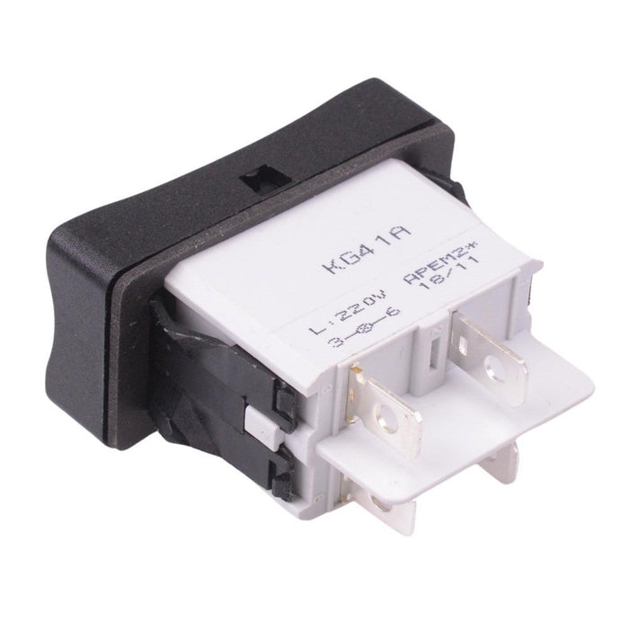 KG412A2XSA26X3 APEM On-Off Green 220V Power Rocker Switch SPST IP65