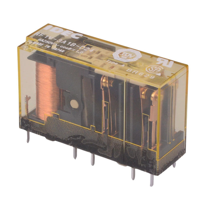 RF1V-3A1B-D24 24VDC 4-Pole Force Guided Relay 3NO-1NC IDEC
