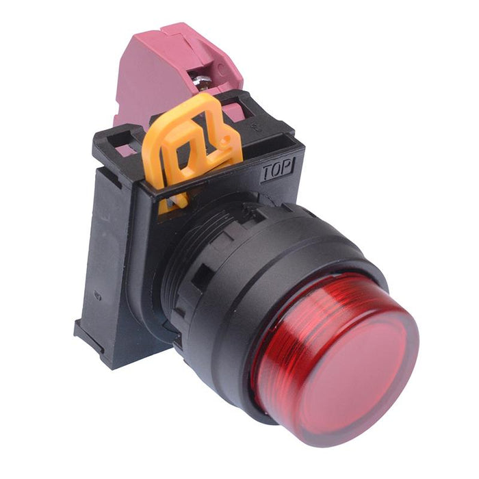 YW1L-A2E01Q0R Red 22mm Maintained Push Button Switch NC IP65 IDEC