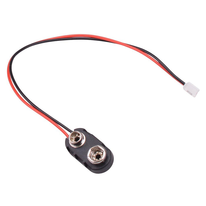 9V PP3 Battery Clip 150mm with 2-Pin Plug