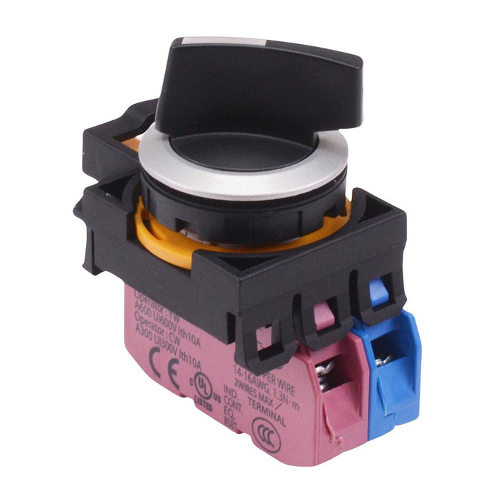 CW4S-3E11N3 3 Position Metallic Selector Switch 1NO-1NC IP65 IDEC