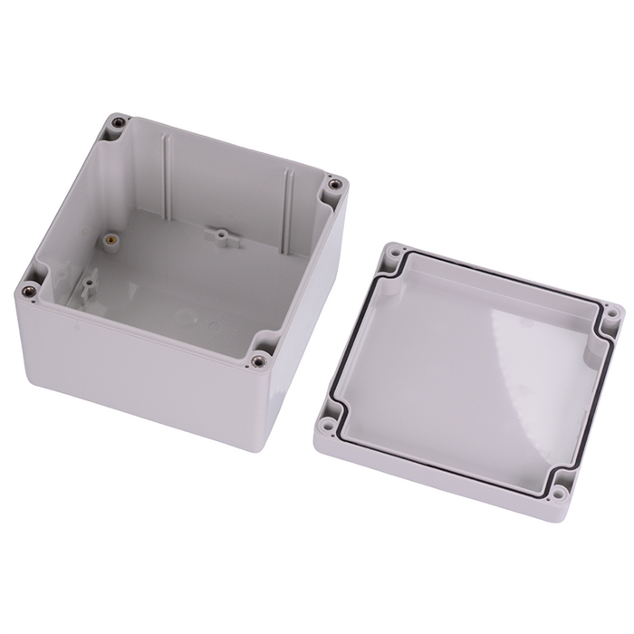 1554PGY Hammond Grey ABS Watertight Enclosure 120 x 120 x 80mm