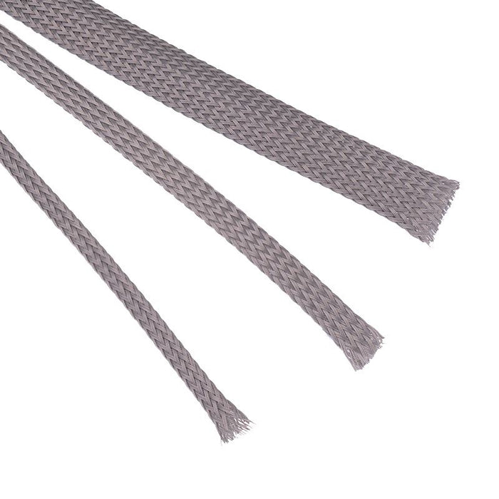 30mm Grey Expandable Braided Sleeving