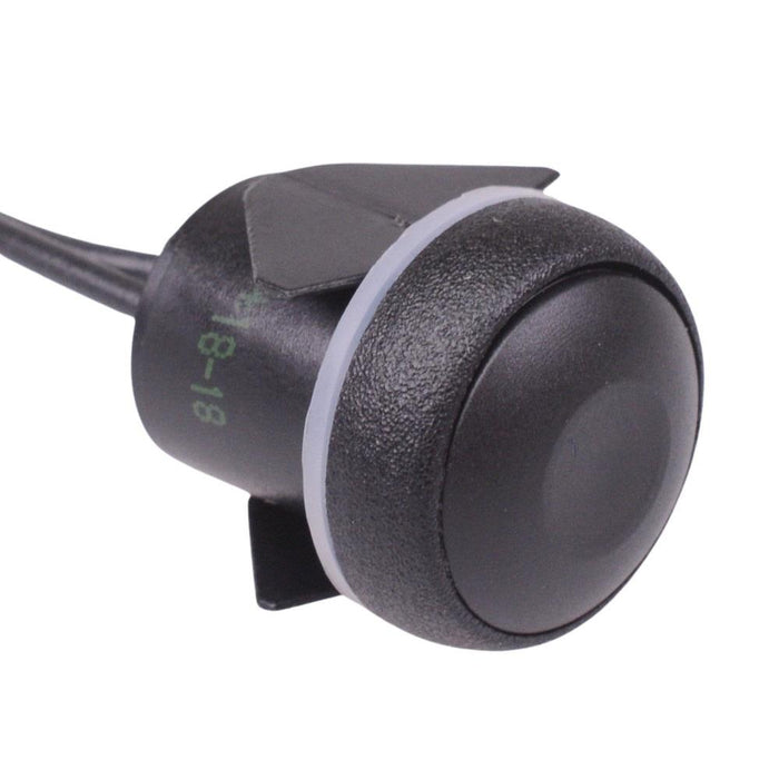 IQR3F422X1171-127 APEM Black Momentary NO Round 16mm Push Button Switch SPST IP54