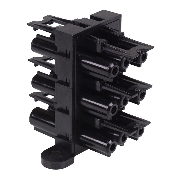 3 Pole 3 Way Lighting Connector Distribution Block Splitter 16A 600V