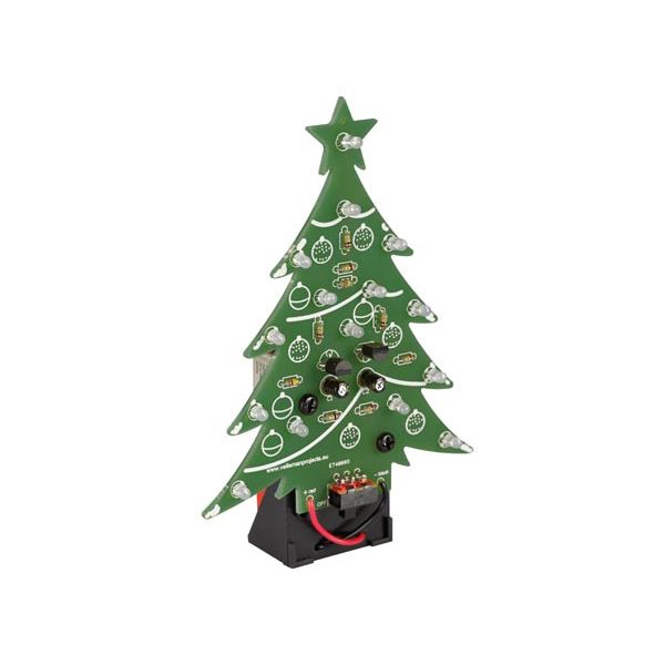 Blue Electronic Christmas Tree Soldering Kit WSSA100B