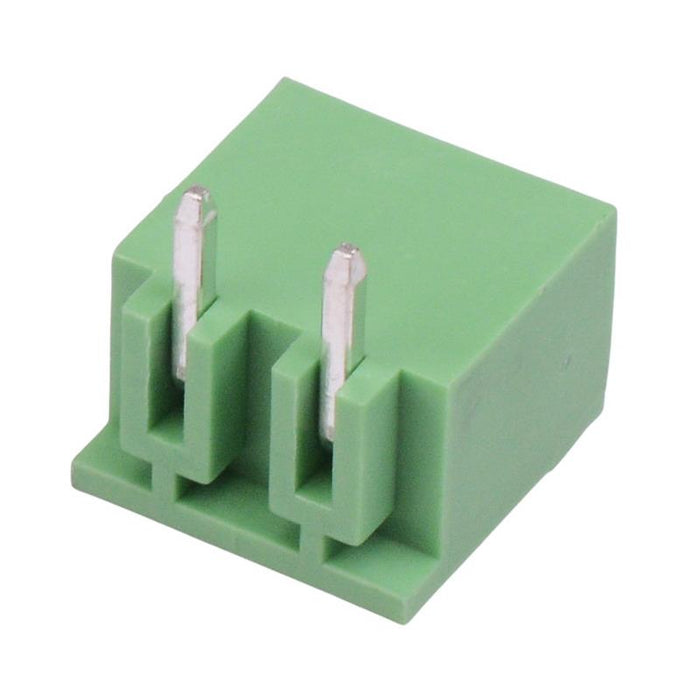 2-Way 5.08mm Horizontal PCB Header Closed Ends 15A 300V