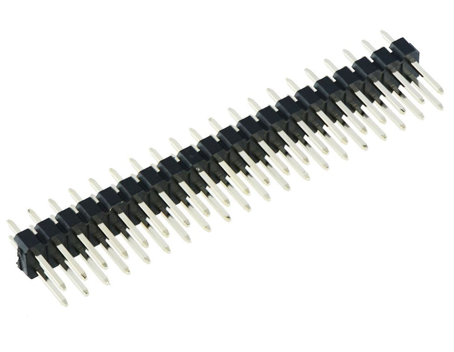 40-Way Double Row Male Header 2.54mm