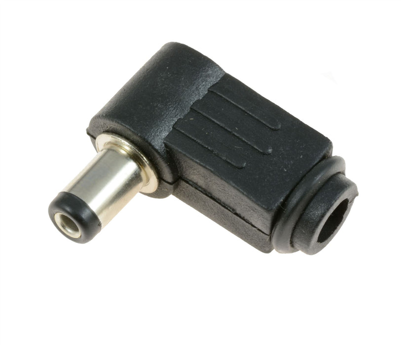 2.1mm x 5.5mm Right Angle Male DC Power Plug Connector