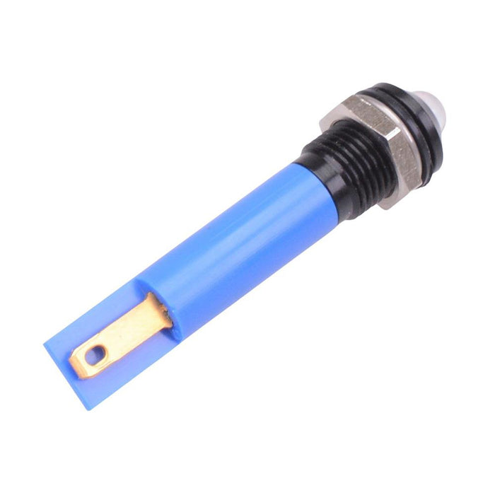 Q8P1BXXSB24E Super Bright Blue Prominent 8mm 24VDC LED Panel Indicator IP67 APEM