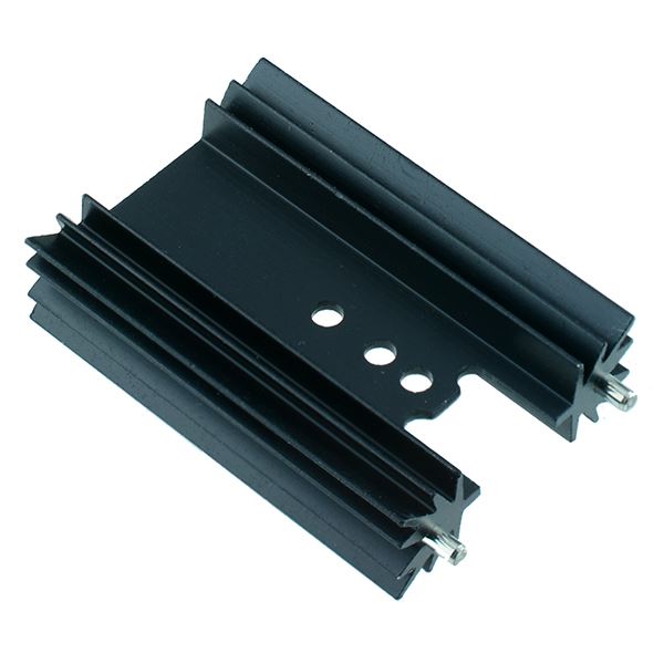 TO220 Extruded Heatsink with Lugs 50.8mm 9.1K/W