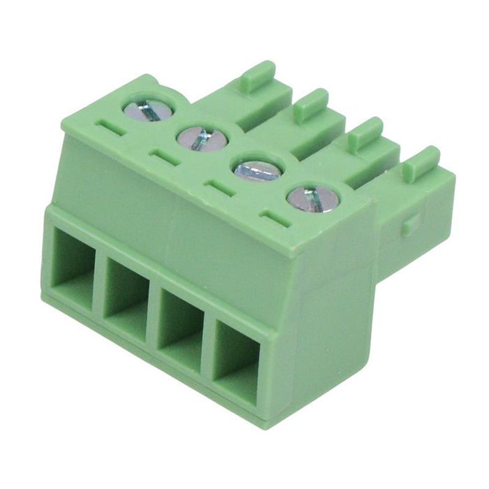 4-Way 3.81mm Right Angle Pluggable Terminal Block 8A 300V