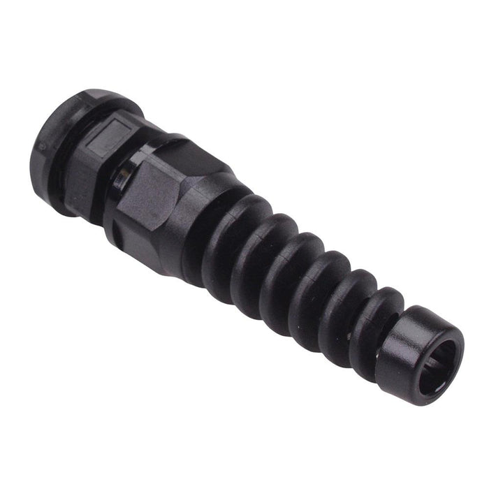M12 Black Spiral Cable Gland IP68