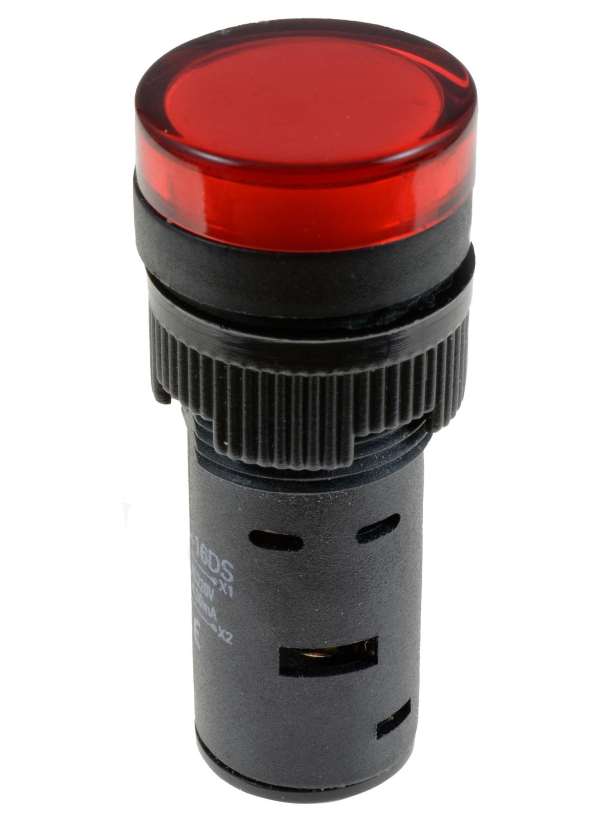 Red 16mm LED Pilot Indicator Light 220V — Switch Electronics | Your One ...