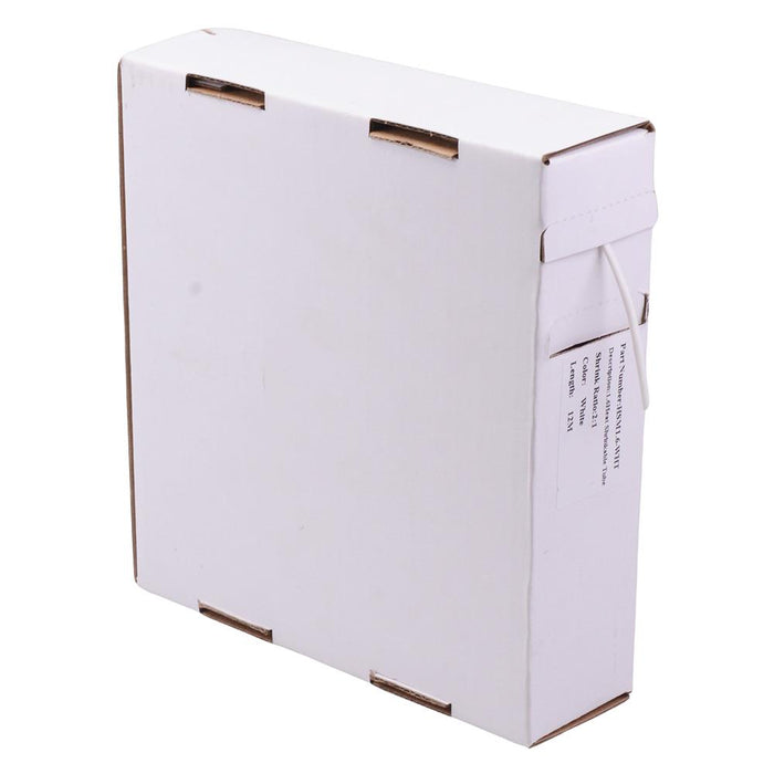 1.6mm White Mini Heatshrink Reel 12M