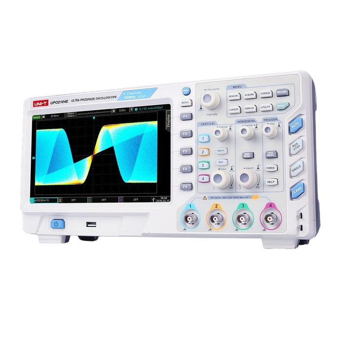 UPO2104E Digital Storage 4 Channel Analog Oscilloscope 100MHz Uni-T