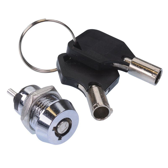 On-Off 12mm Key Operated Switch SPST 1A