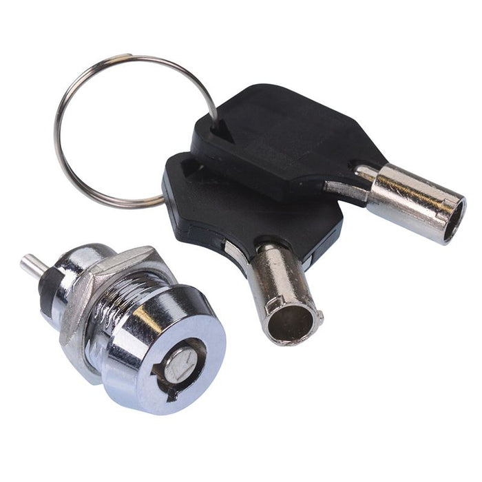 Dh11 Key Operated On-Off 12mm Key Operated Switch SPST 1A — Switch Electronics | Your One ...