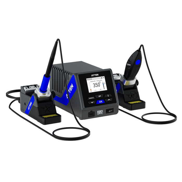 GT-6120A 130W Intelligent Dual Channel Soldering Station ATTEN