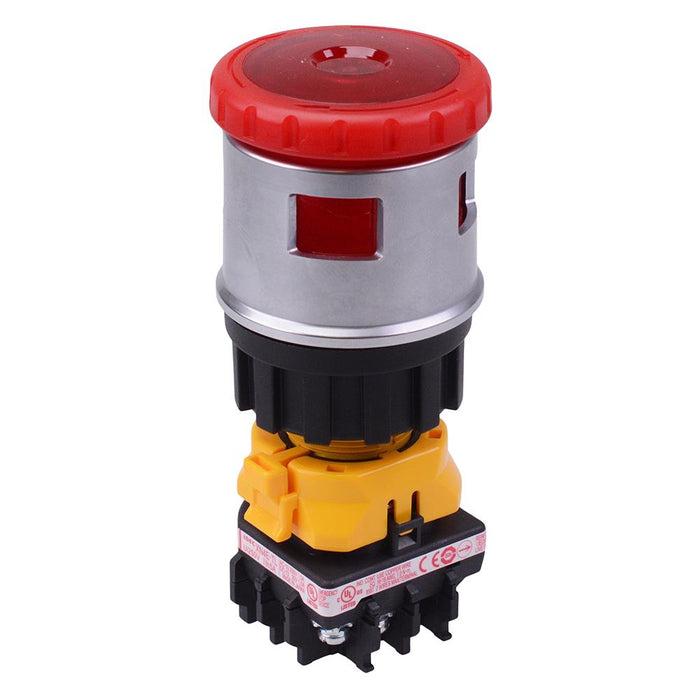 XN4E-TL403Q4MR 24V illuminated 30mm Emergency Stop Switch Padlock 3NC IP65 IDEC