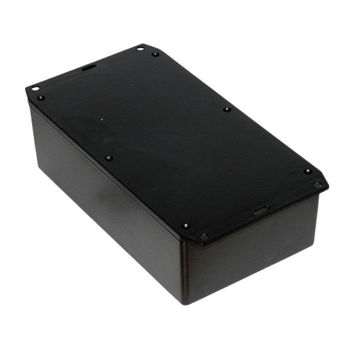 1591XXEFLBK Hammond Multipurpose Black FRABS Enclosure Flanged Lid 193 x 113 x 61mm