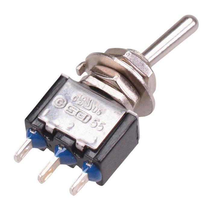 TA106A1 On-(On) Momentary Miniature Toggle Switch SPDT 6A