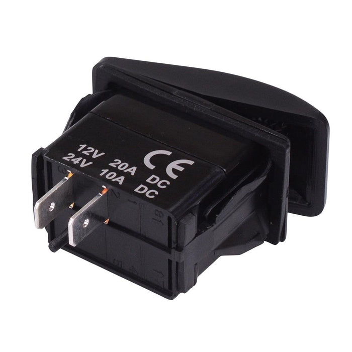 Off-(On) Momentary Automotive Rocker Switch SPST 10A 12-24V IP68