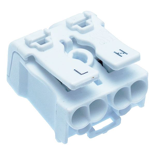2 Way Push Wire Cable Connector Neutral Live Terminal Block