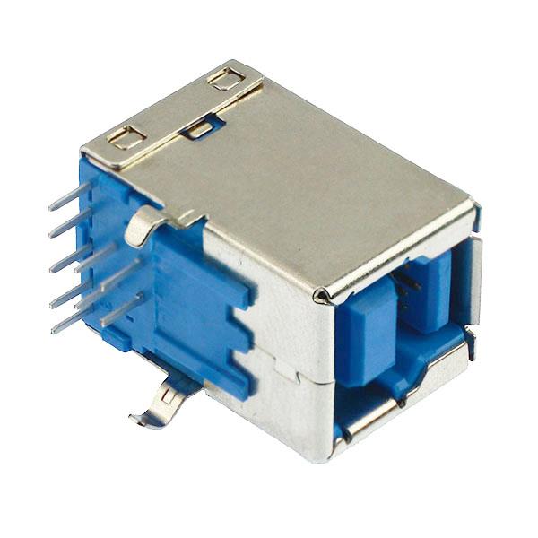 USB Type B 3.0 Right Angle Socket PCB
