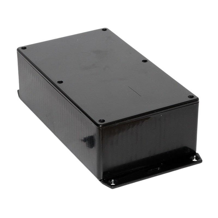 1591EF2SBK Hammond Multipurpose Black GPABS Enclosure Flanged Base 191 x 110 x 61mm