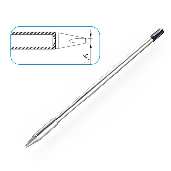 T9130-1.6D 1.6mm Chisel Soldering Iron Tip ATTEN