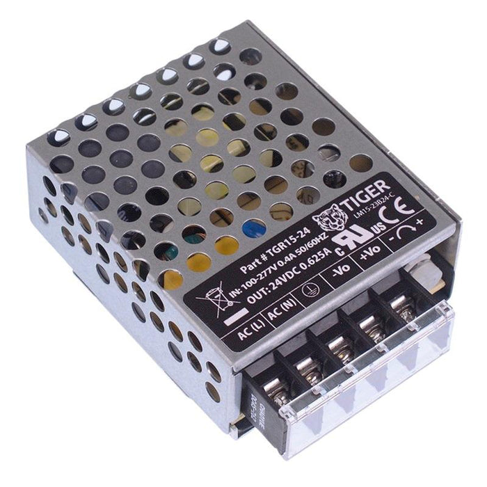 24VDC 0.625A 15W Industrial Enclosed Power Supply