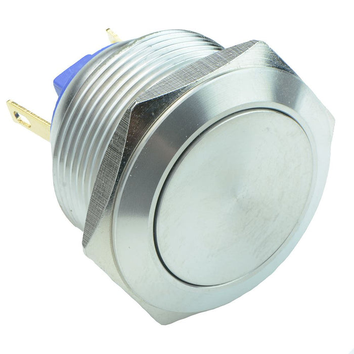 Vandal Resistant 22mm Stainless Steel Momentary Push Button Switch 2A SPST