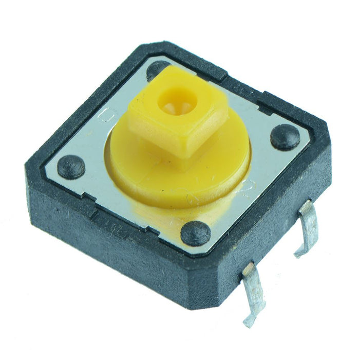 12x12mm Square Actuator Momentary PCB Tactile Switch 7.3mm Height