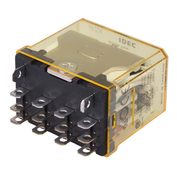 RH4B-UDDC24V 24VDC Plug In Compact Power Relay Diode 10A 4PDT IDEC