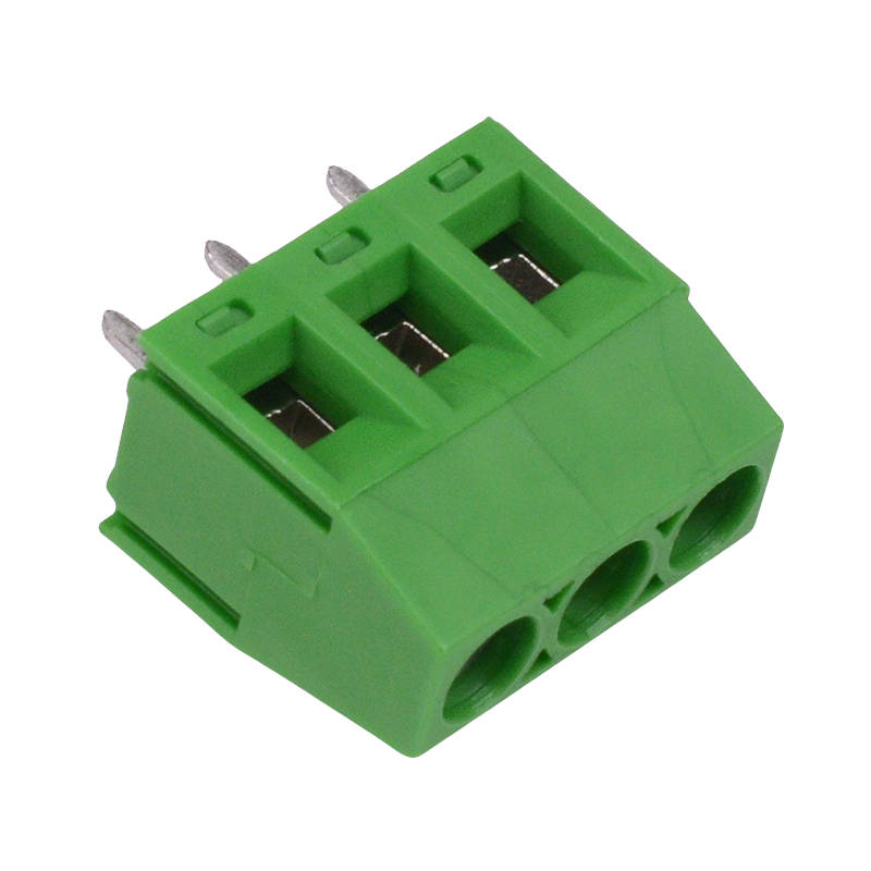 3-Way 5mm PCB Terminal Block Green 15A 300V — Switch Electronics | Your ...