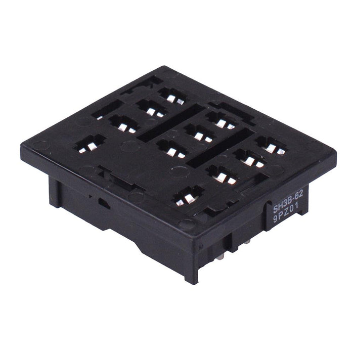 SH3B-62 PCB Mount Relay Socket for Three Pole RH3B Relays IDEC