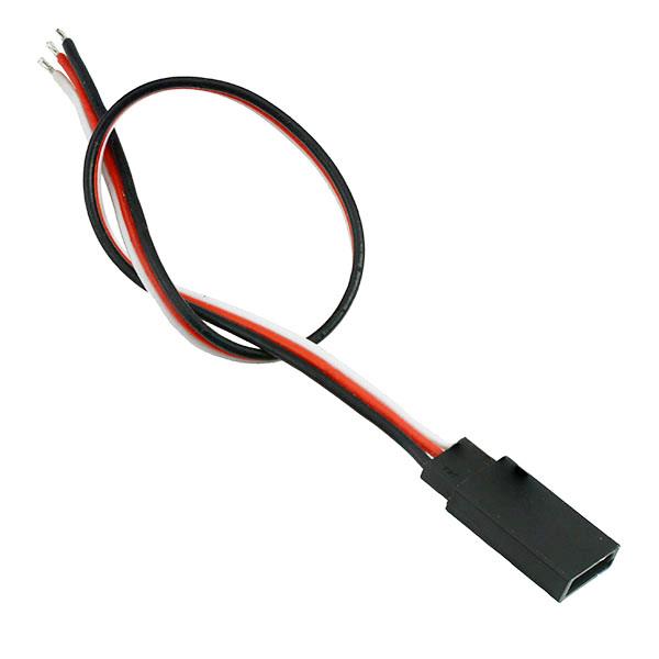 Prewired Female Futaba Lead Connector 200mm