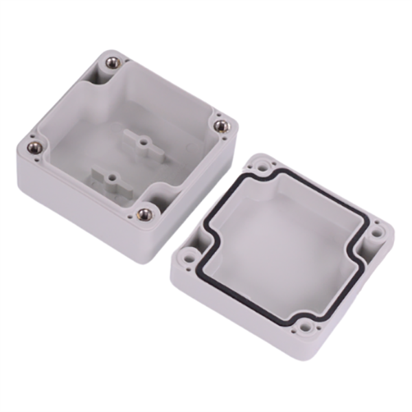 1554BGY Hammond Grey ABS Watertight Enclosure 65 x 65 x 40.5mm
