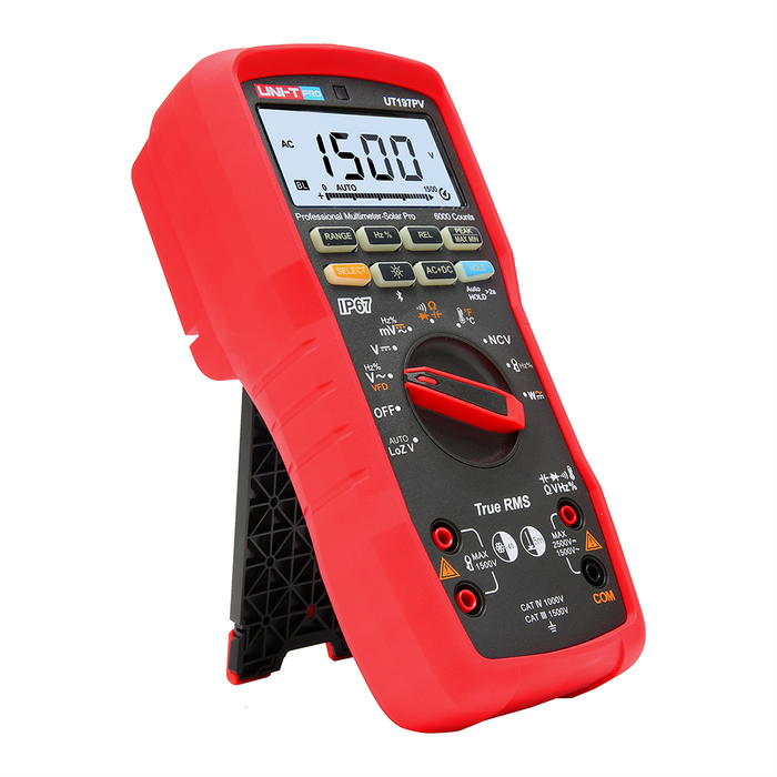 UT197PV Solar PV Professional True RMS Auto Range Digital Multimeter IP67 Uni-T