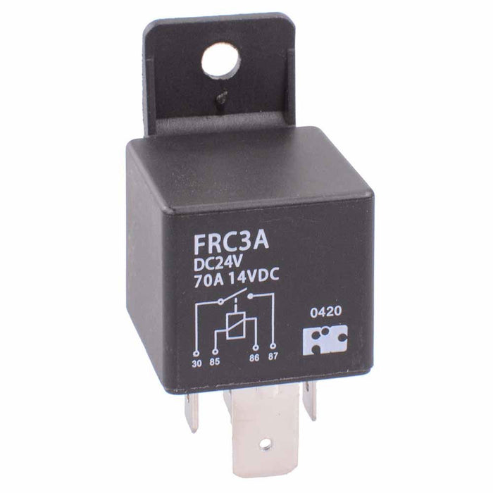 24V Automotive Relay 70A Bracket SPNO