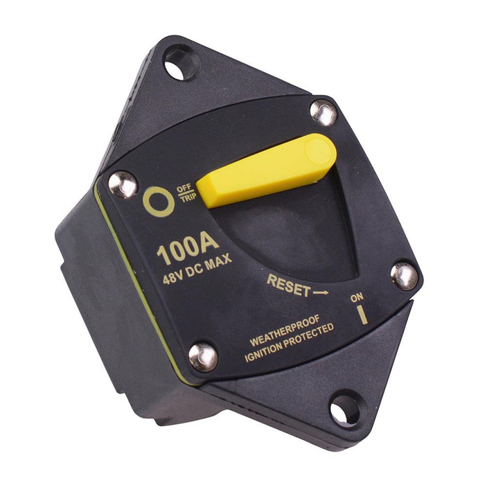 50A Panel Mount Manual Reset Circuit Breaker IP66