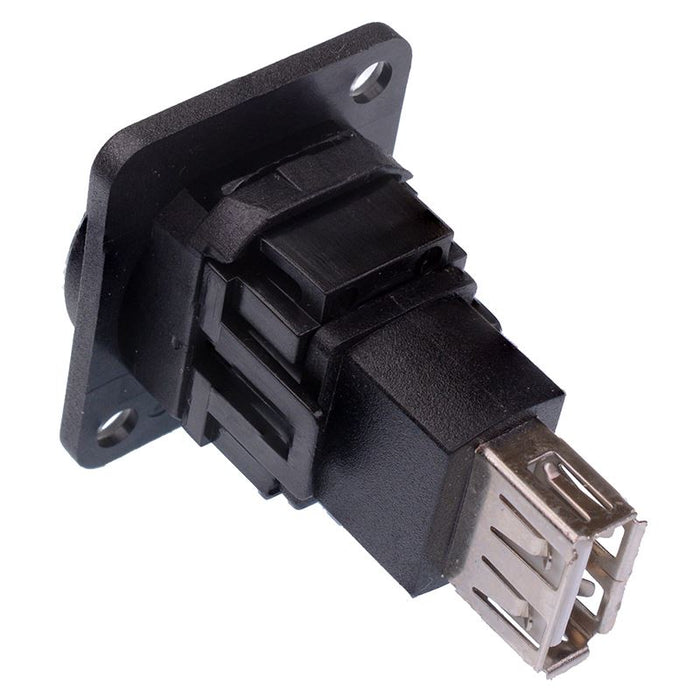 XLR Feedthrough Connector USB 2.0 A to USB 2.0 A CP30208N