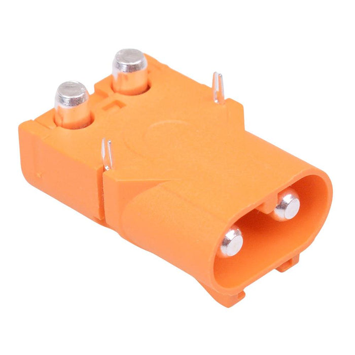 LCB40PW-M Male 2-Pin Silver Plated PCB Connector 30A AMASS