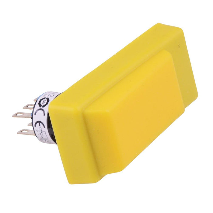 HE3B-M2PY Yellow Double 3-Position 16mm Rectangle Enabling Switch IDEC